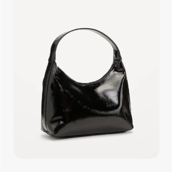 Old Navy Glossy Black Mini Bag
